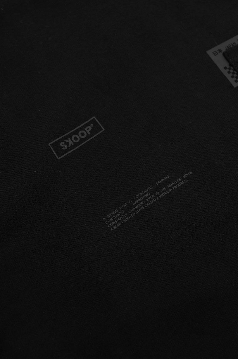 SKOOP® Nero Mock Neck Shirt Onyx - SKOOP