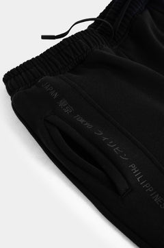 SKOOP® Nero Patchwork Jogger Pants Onyx - SKOOP