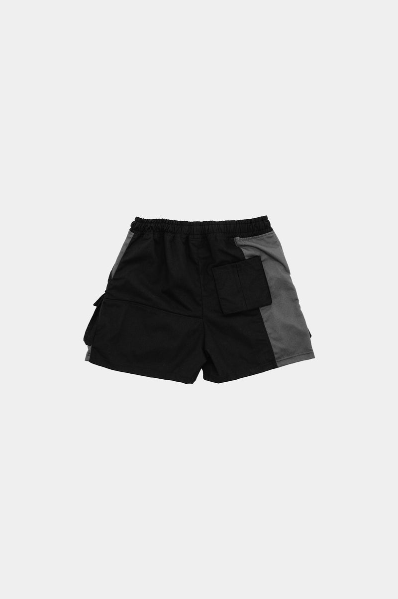 SKOOP® Nero Patchwork Shorts Onyx - SKOOP
