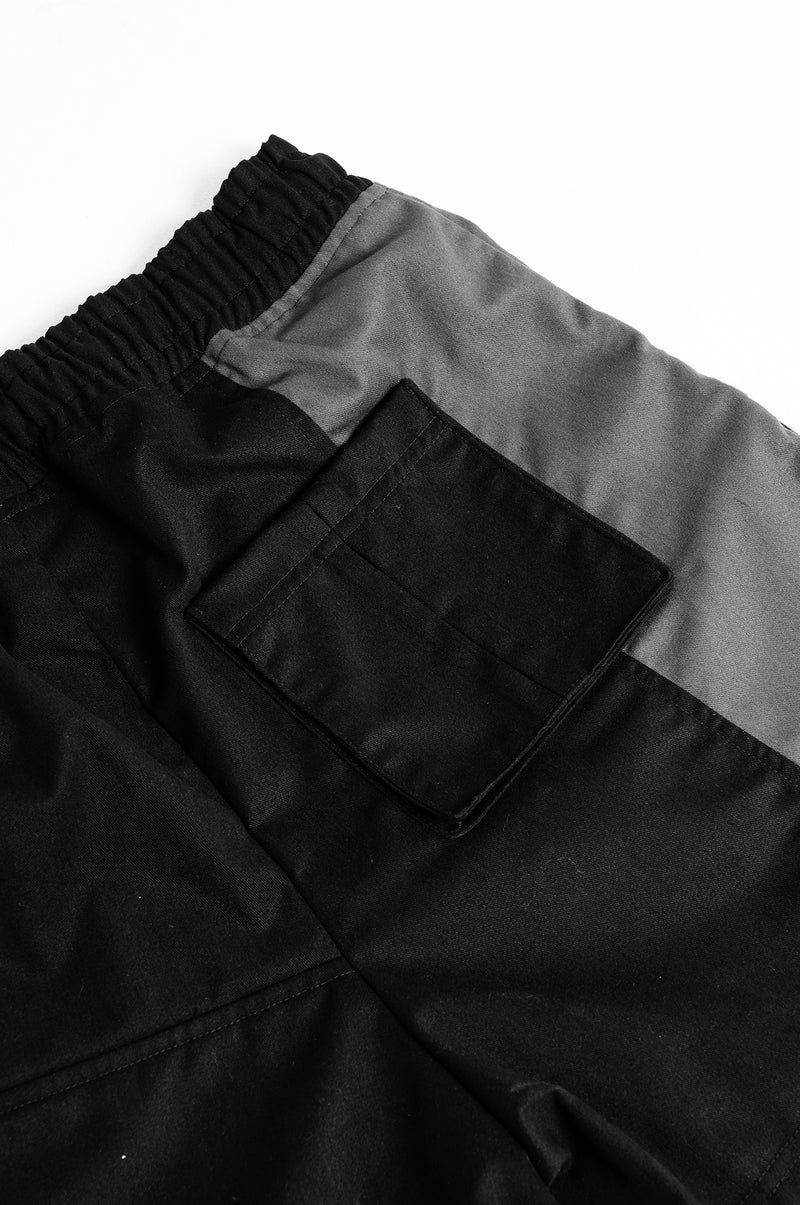 SKOOP® Nero Patchwork Shorts Onyx - SKOOP