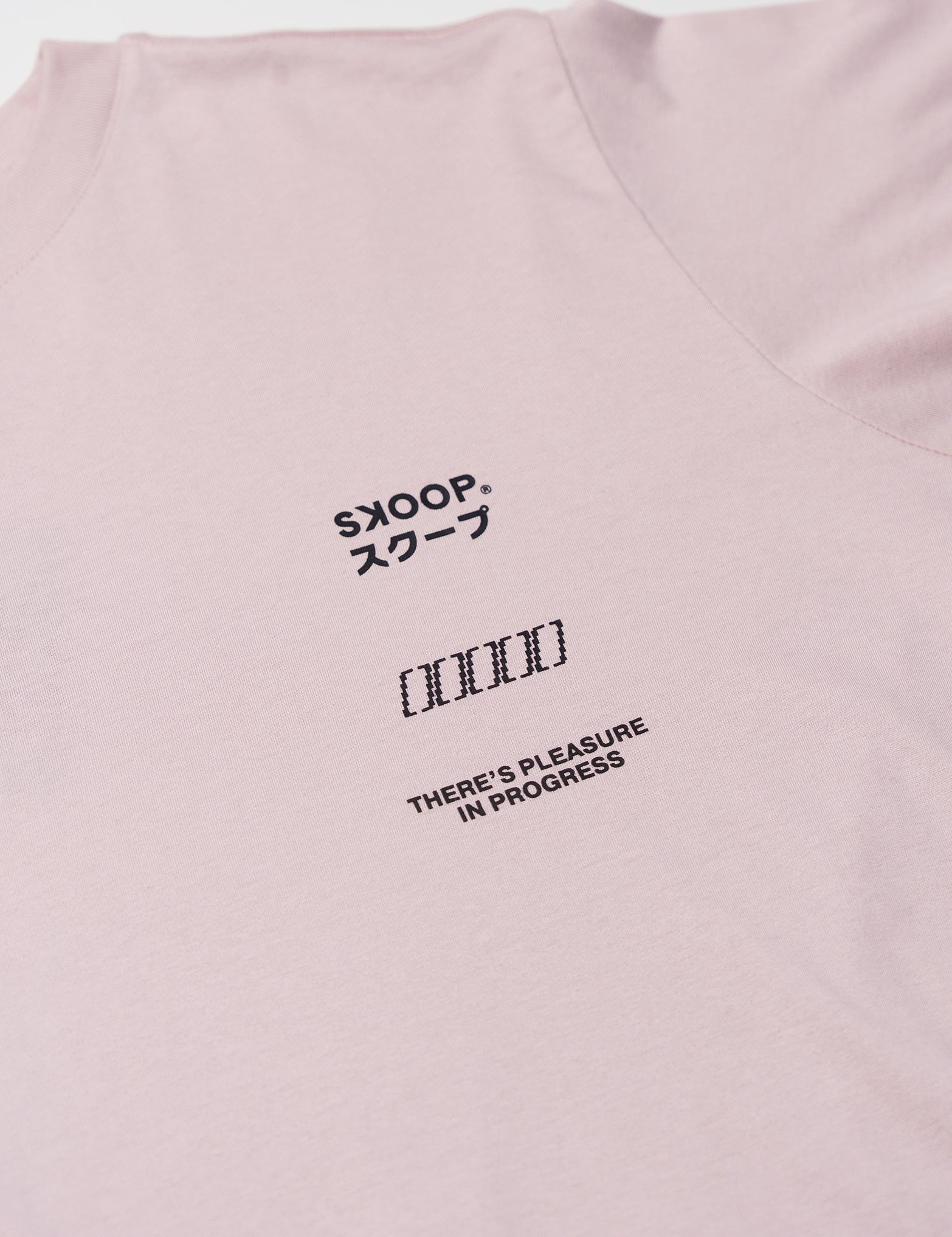 SKOOP® Pleasure in Progress Crewneck Shirt Pink - SKOOP
