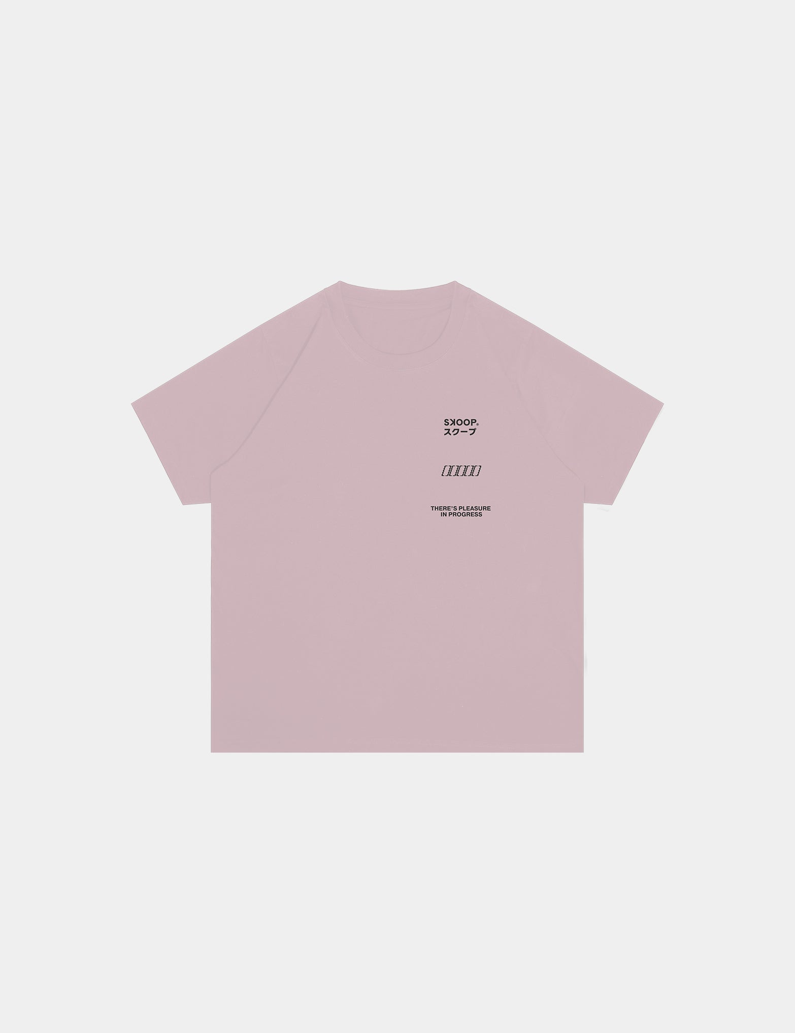 SKOOP® Pleasure in Progress Crewneck Shirt Pink - SKOOP