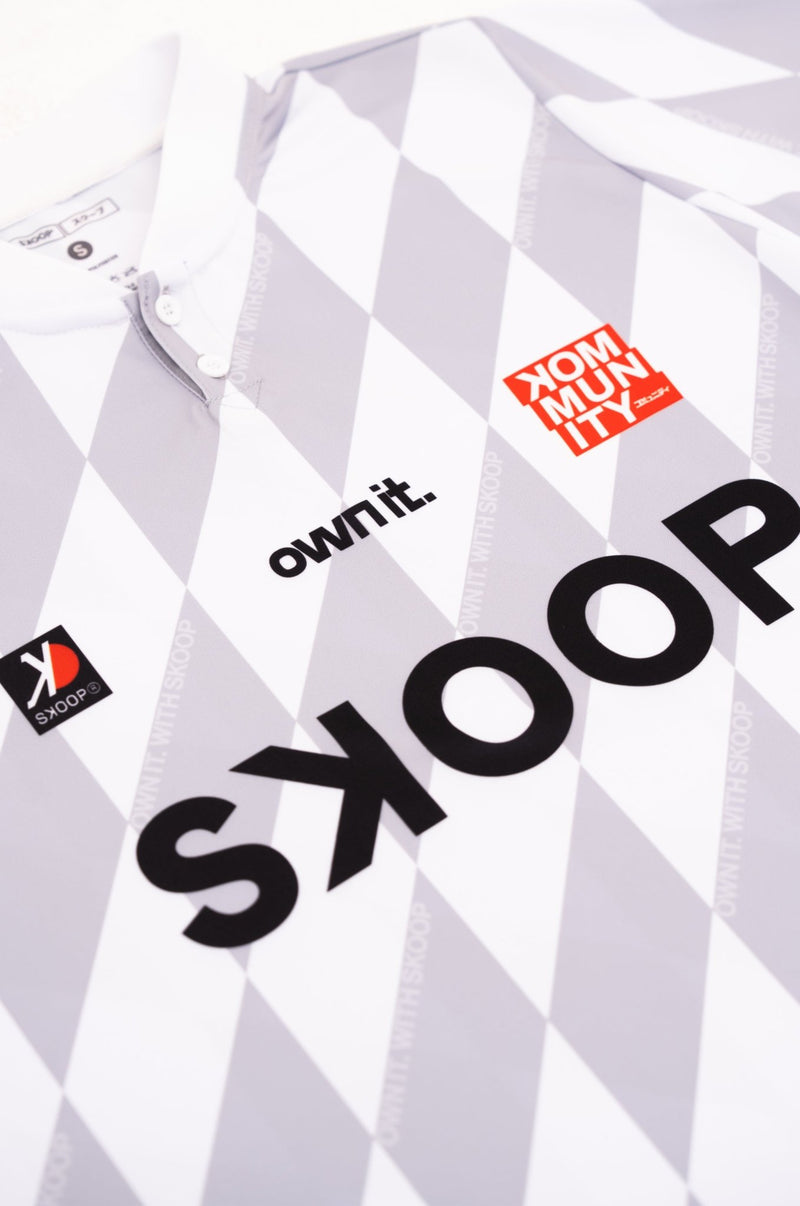 SKOOP® Evergreen Buttoned Collared Jersey Gray - SKOOP