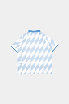 SKOOP® Evergreen Buttoned Collared Jersey Light Blue - SKOOP