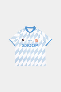 SKOOP® Evergreen Buttoned Collared Jersey Light Blue - SKOOP