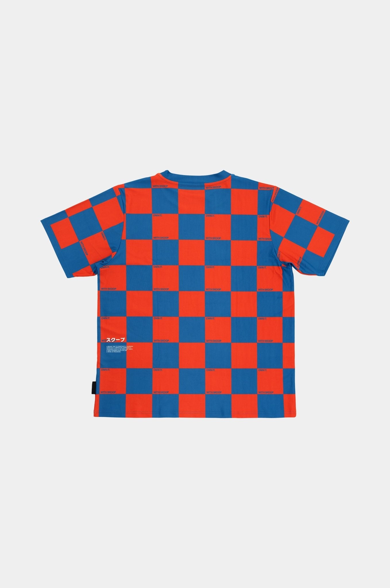 SKOOP® Checkered Kommunity Jersey Blue Orange - SKOOP
