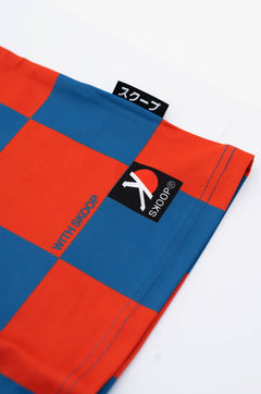 SKOOP® Checkered Kommunity Jersey Blue Orange - SKOOP
