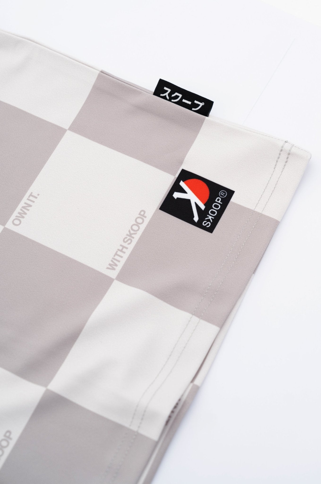 SKOOP® Checkered Kommunity Jersey Gray - SKOOP