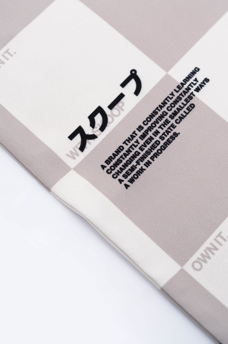 SKOOP® Checkered Kommunity Jersey Gray - SKOOP