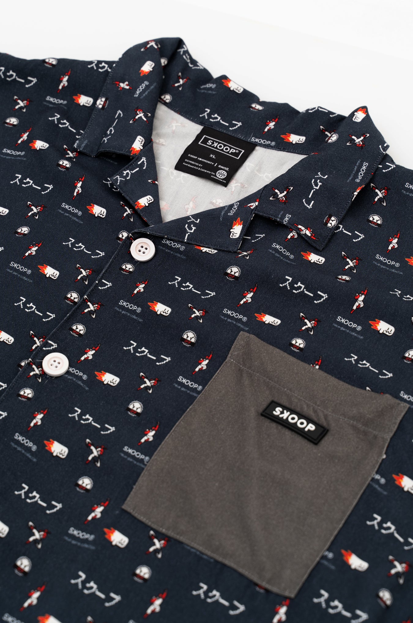 SKOOP® Ghosted Button Down - SKOOP