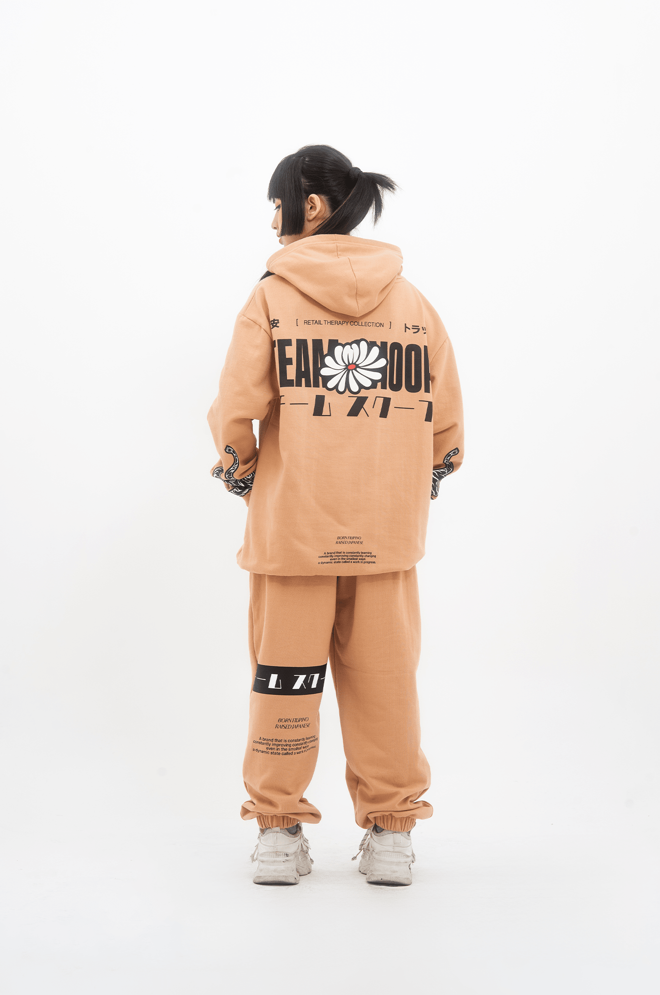 SKOOP® Retail Therapy Team Skoop Hoodie Tan - SKOOP