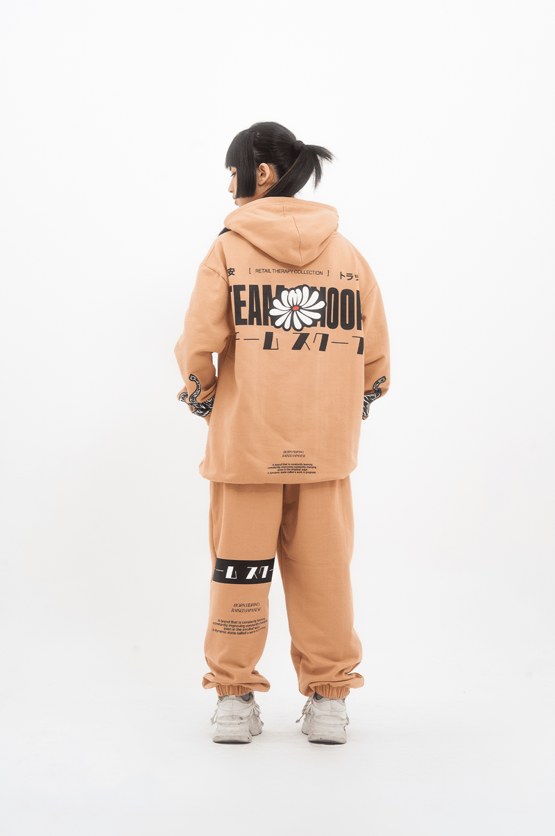 SKOOP® Retail Therapy Team Skoop Sweatpants Tan - SKOOP