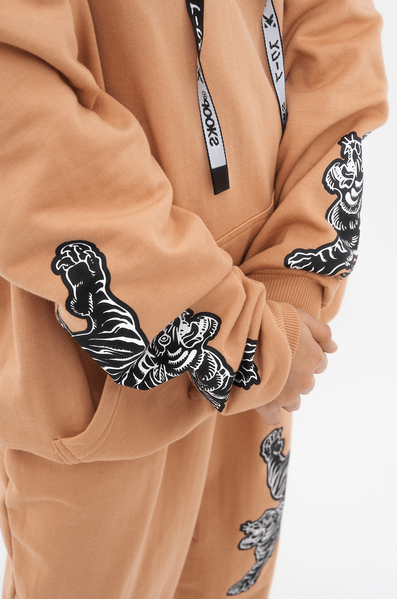 SKOOP® Retail Therapy Team Skoop Hoodie Tan - SKOOP