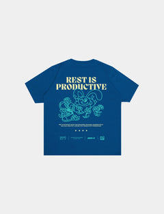 SKOOP® R.I.P. Crewneck Shirt Blue - SKOOP