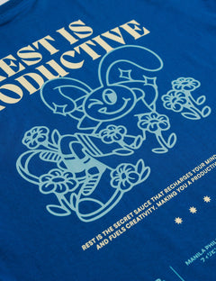 SKOOP® R.I.P. Crewneck Shirt Blue - SKOOP