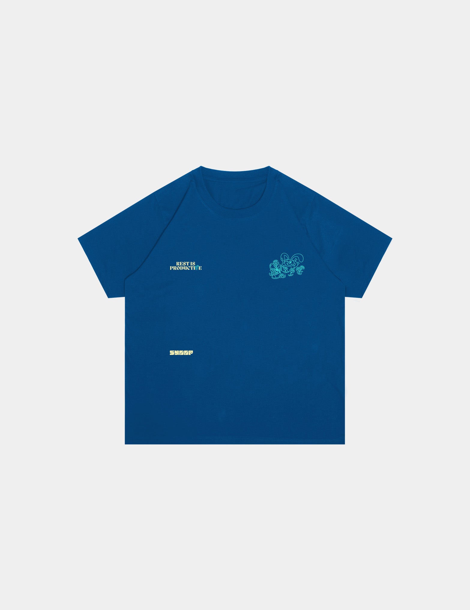 SKOOP® R.I.P. Crewneck Shirt Blue - SKOOP
