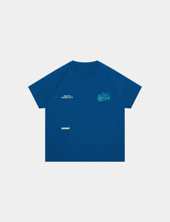 SKOOP® R.I.P. Crewneck Shirt Blue - SKOOP