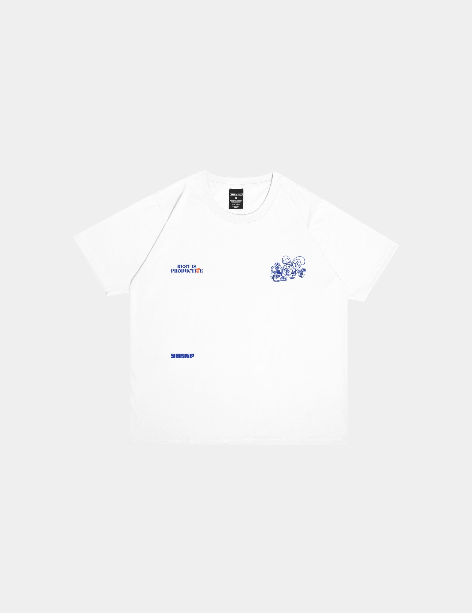 SKOOP® R.I.P. Crewneck Shirt White - SKOOP