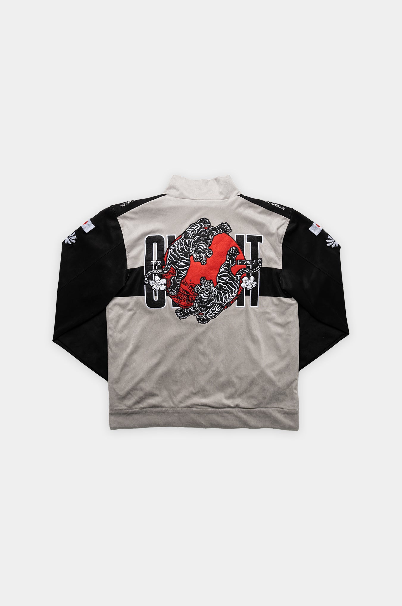 SKOOP® RT Suede Race Jacket Core Gray - SKOOP