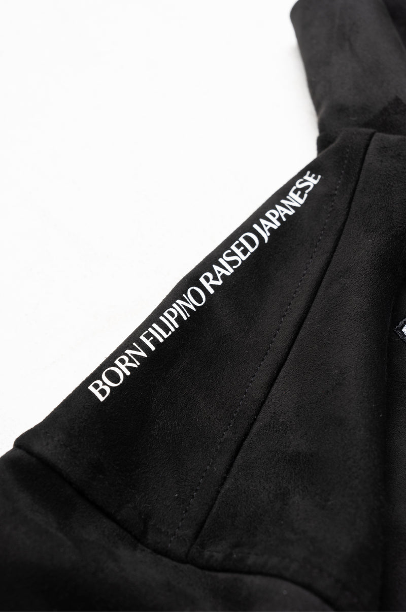 SKOOP® RT Suede Race Jacket Triple Black - SKOOP