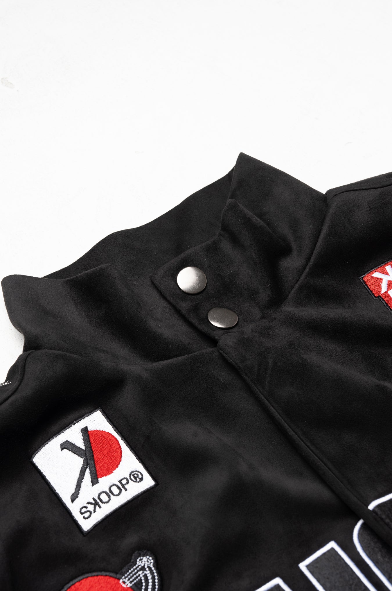 SKOOP® RT Suede Race Jacket Triple Black - SKOOP
