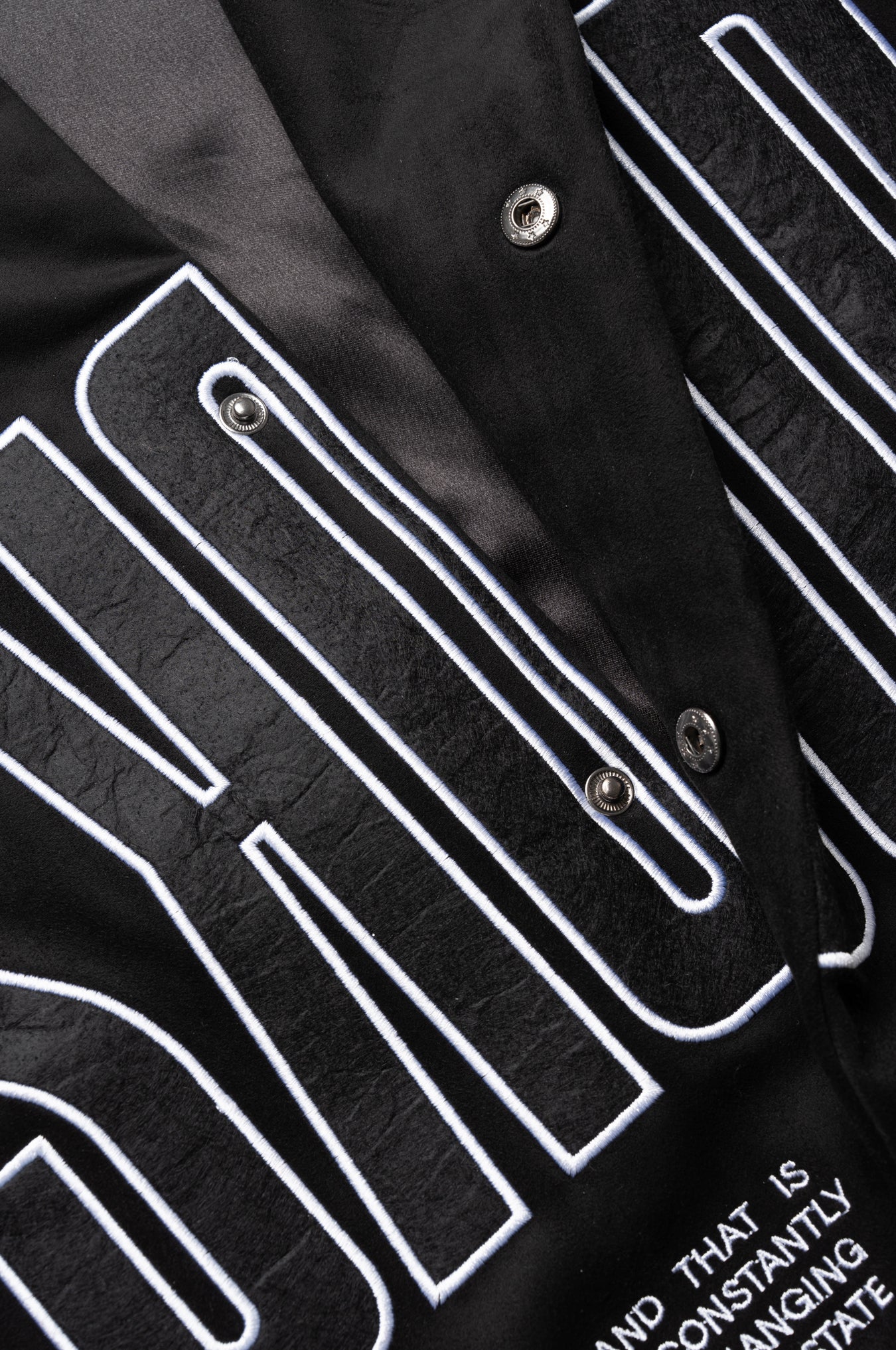 SKOOP® RT Suede Race Jacket Triple Black - SKOOP