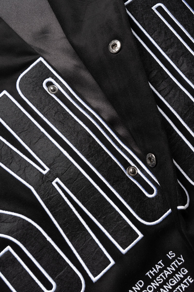 SKOOP® RT Suede Race Jacket Triple Black - SKOOP