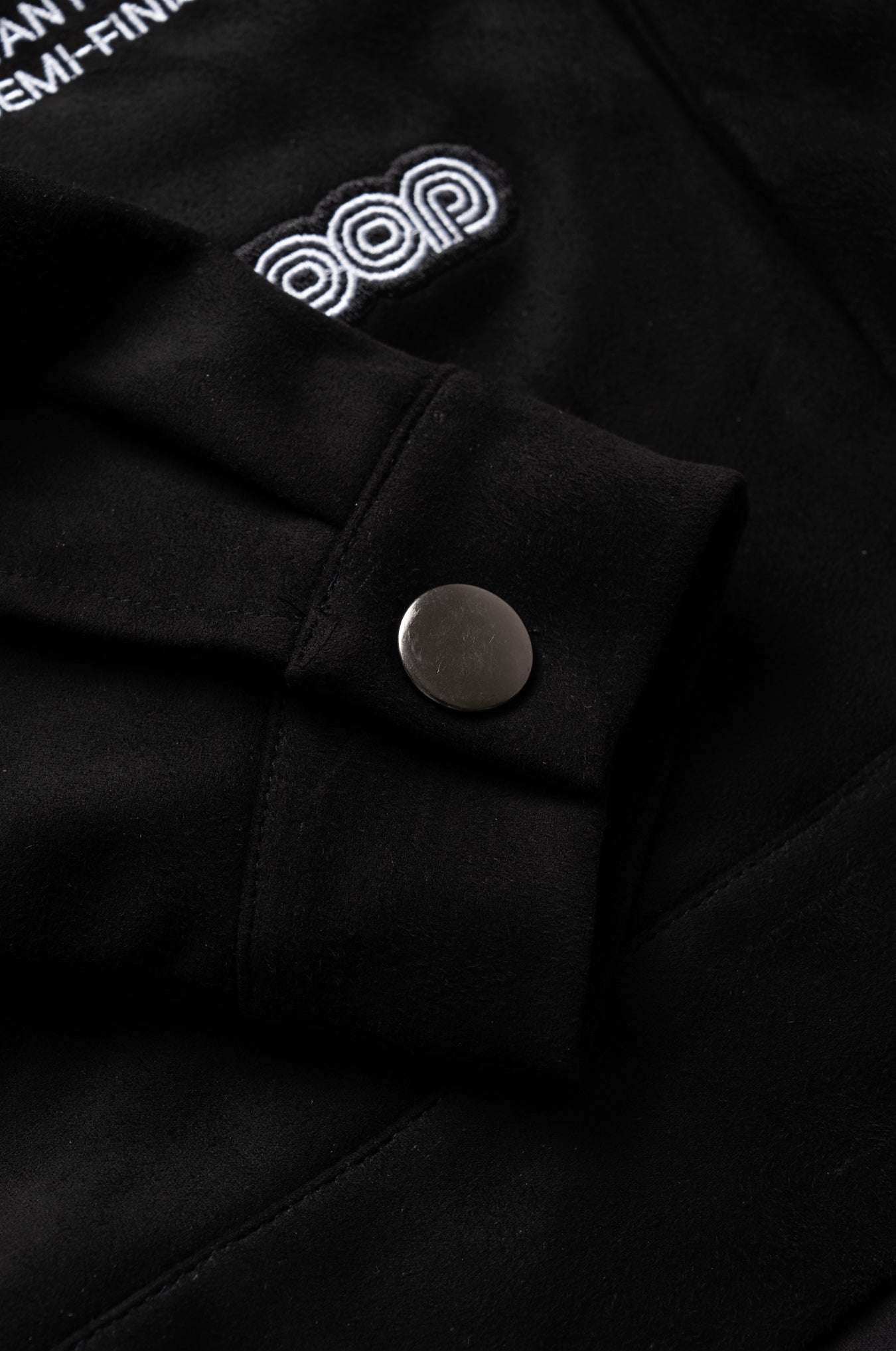 SKOOP® RT Suede Race Jacket Triple Black - SKOOP