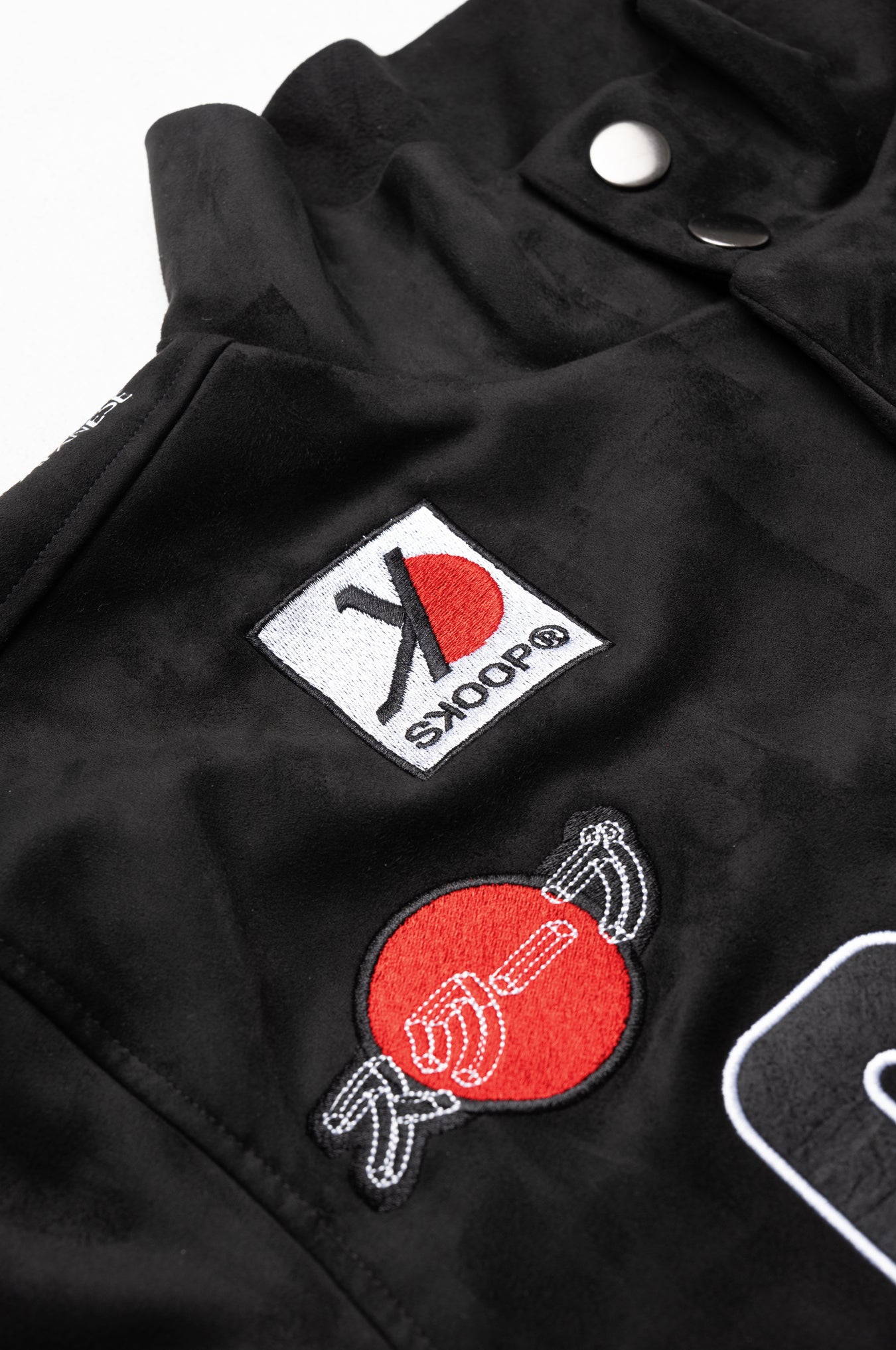 SKOOP® RT Suede Race Jacket Triple Black - SKOOP