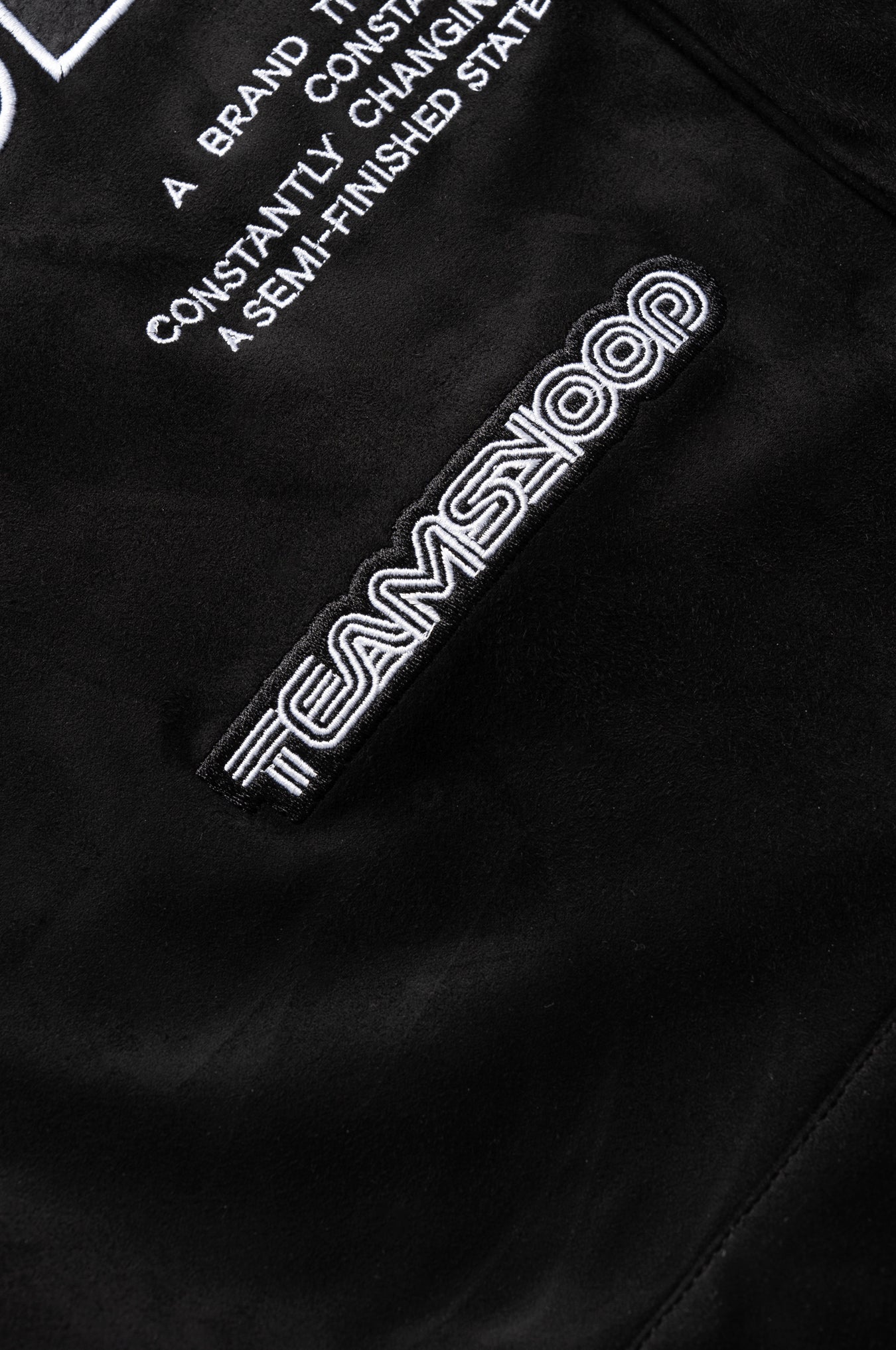 SKOOP® RT Suede Race Jacket Triple Black - SKOOP