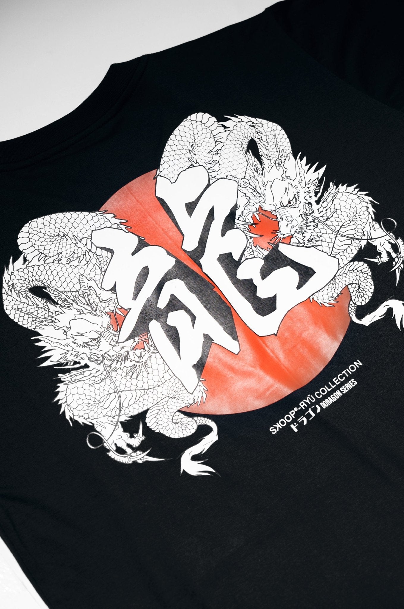 SKOOP® Twin Dragon Shirt Dark Blue - SKOOP