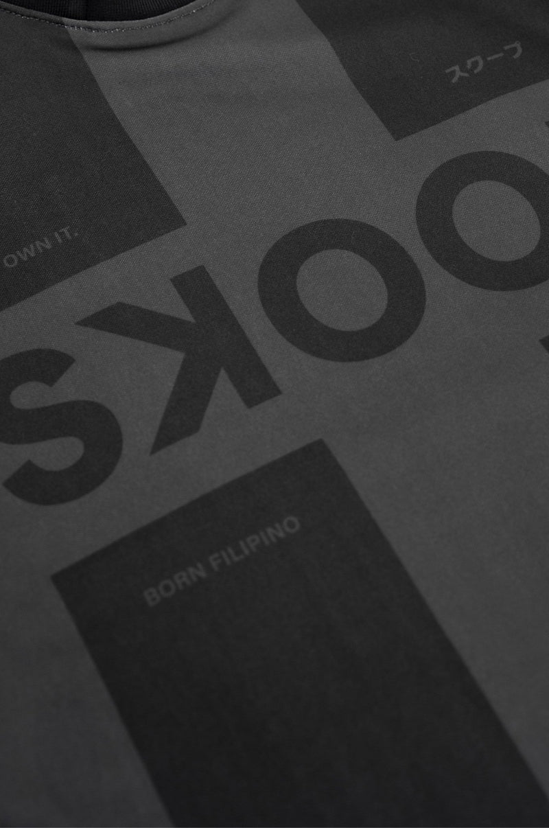 SKOOP® Ryuu Rugby Jersey Triple Black - SKOOP