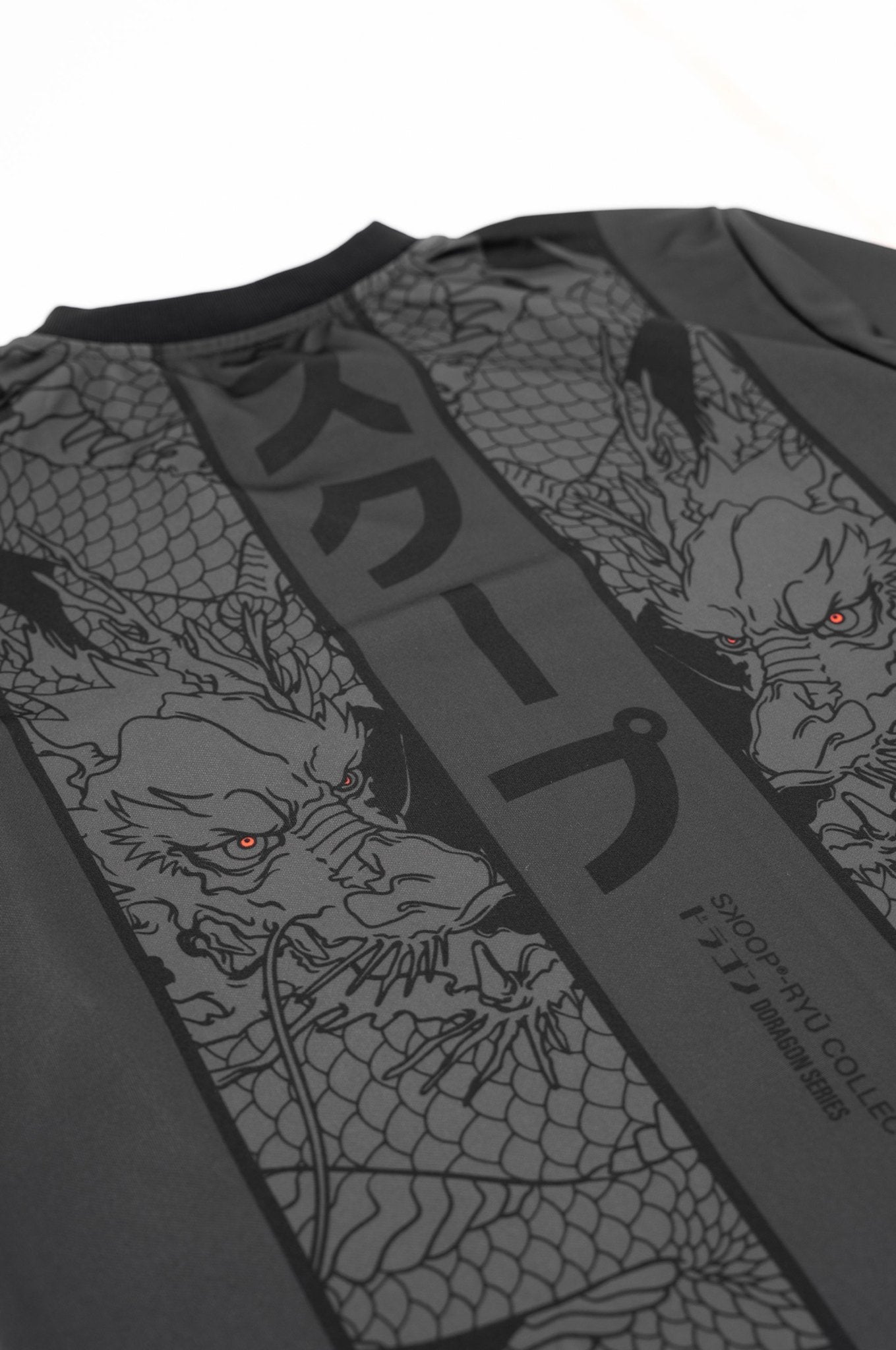 SKOOP® Ryuu Rugby Jersey Triple Black - SKOOP