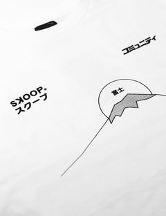SKOOP® Crewneck Shirt SKP KMNTY 2024 White - SKOOP