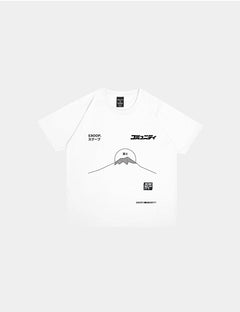 SKOOP® Crewneck Shirt SKP KMNTY 2024 White - SKOOP