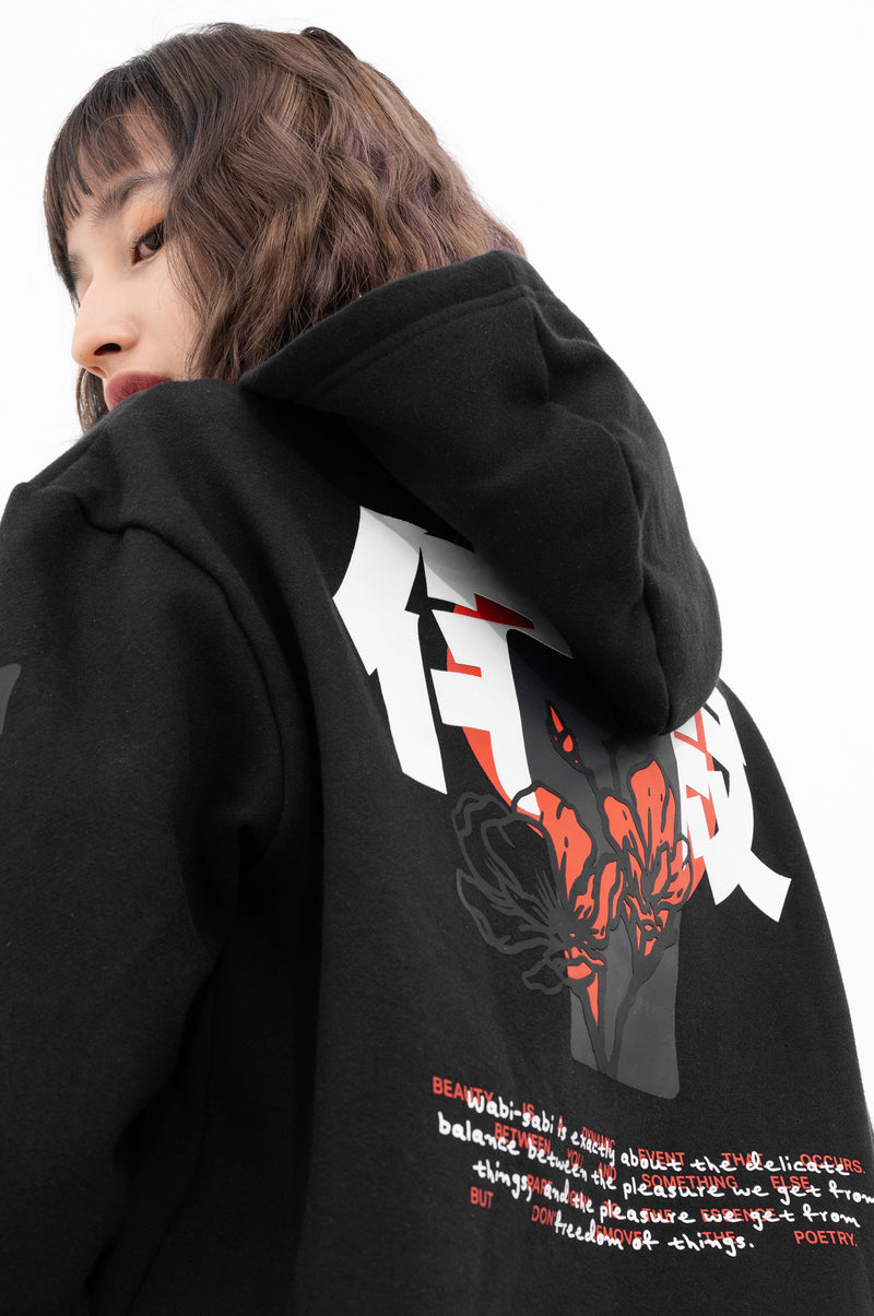 SKOOP® Wabi Sabi Hoodie Black - SKOOP