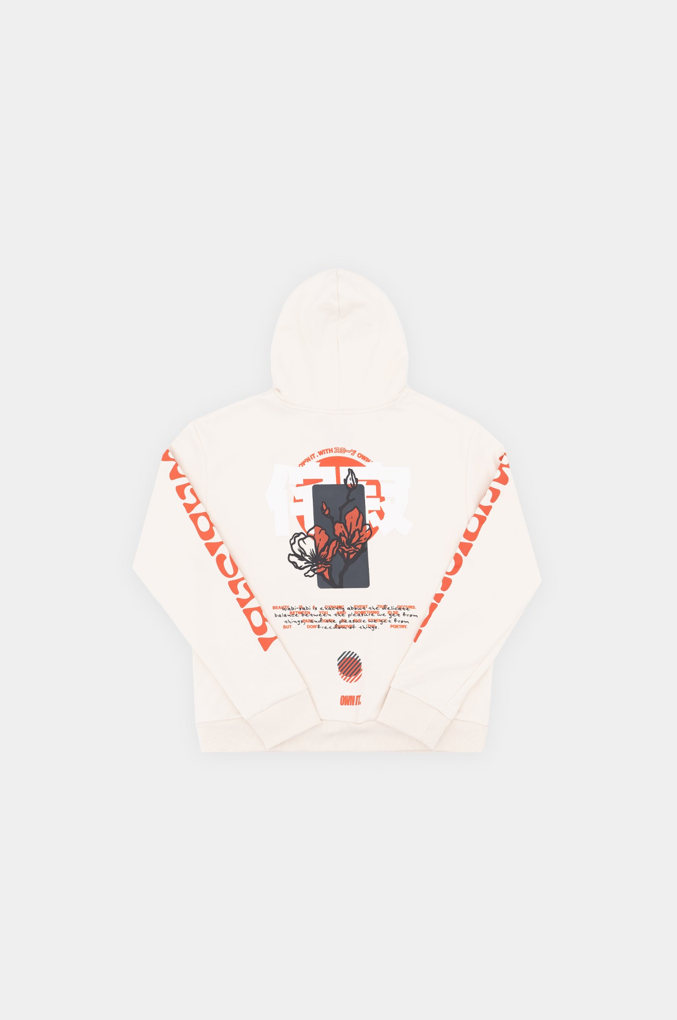 SKOOP® Wabi Sabi Hoodie Cream - SKOOP