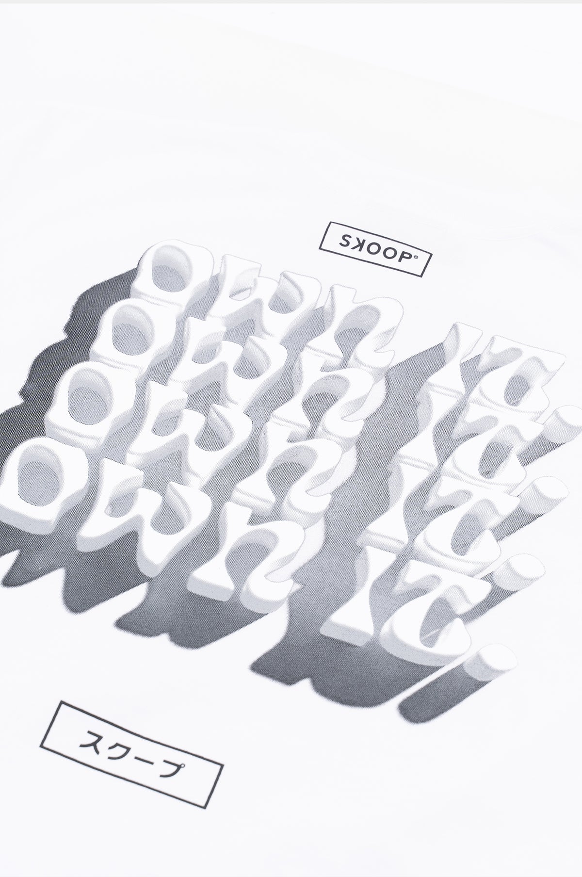 SKOOP® Own It 3D Shirt White - SKOOP Kommunity