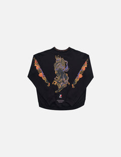 SKOOP® Sweater Wvlf Art Black - SKOOP