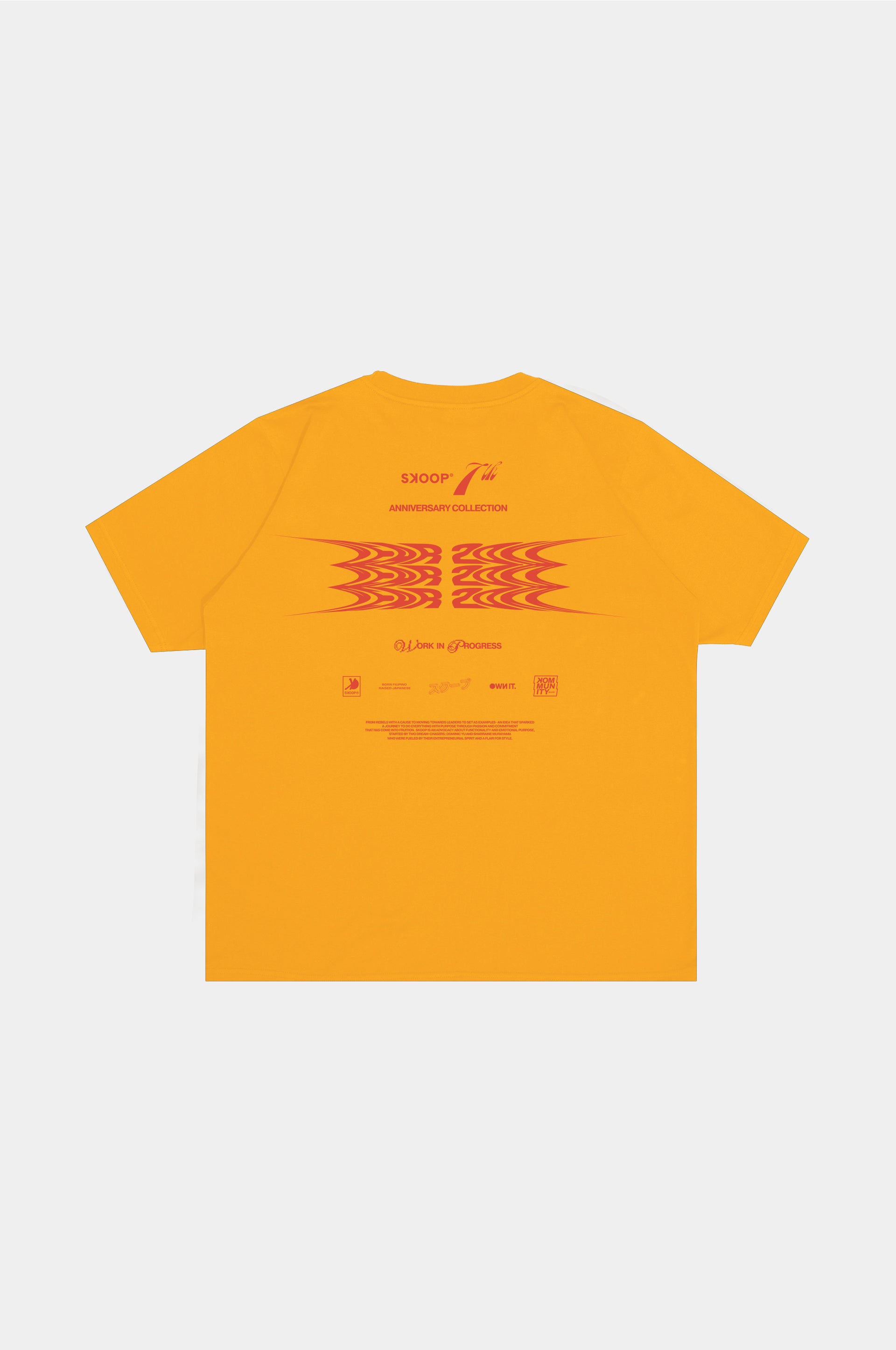 SKOOP® Crewneck Shirt Year 7 Goldenrod