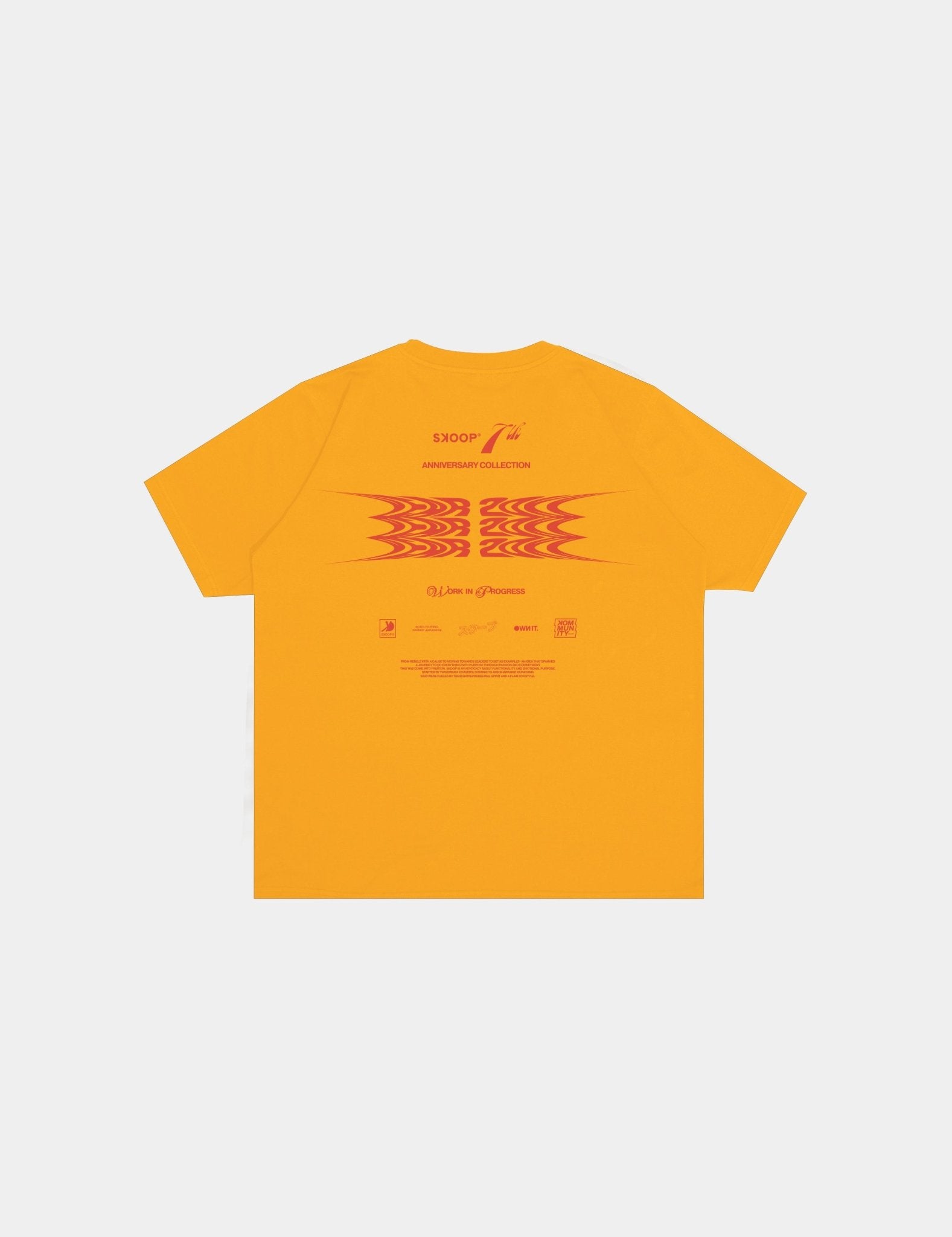 SKOOP® Crewneck Shirt Year 7 Goldenrod - SKOOP