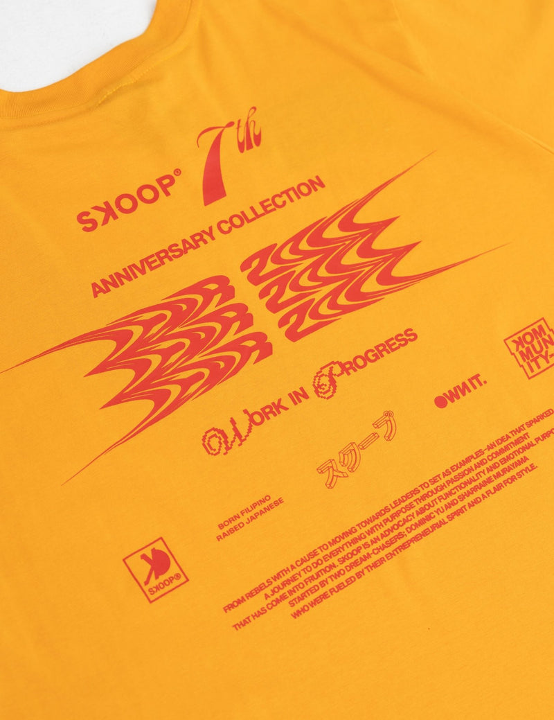 SKOOP® Crewneck Shirt Year 7 Goldenrod - SKOOP