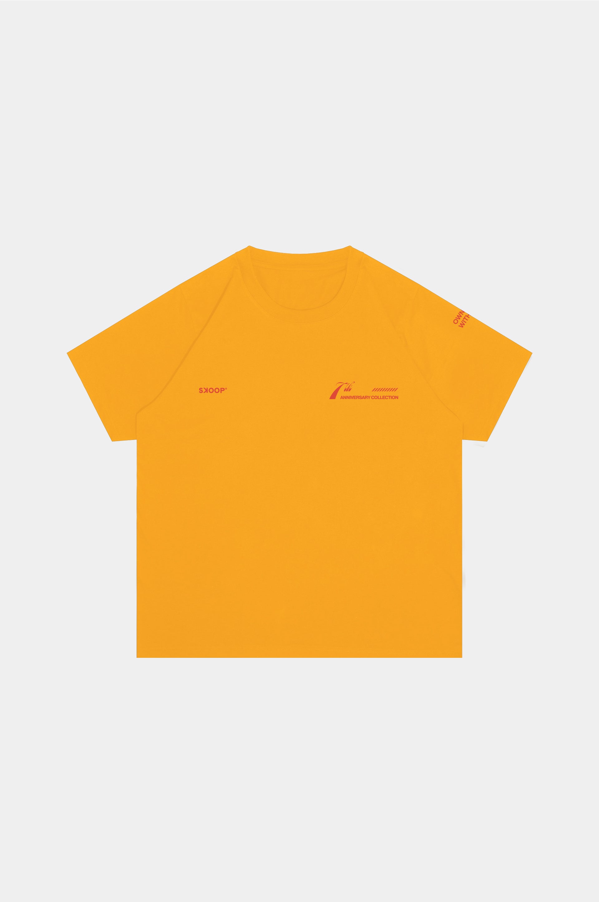 SKOOP® Crewneck Shirt Year 7 Goldenrod