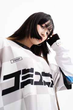 SKOOP® Checkered Kommunity Jersey Gray - SKOOP