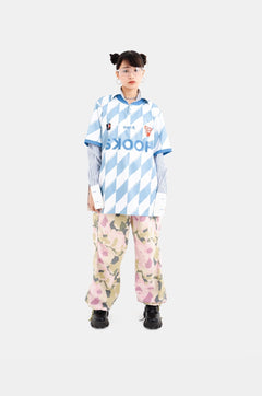 SKOOP® Evergreen Buttoned Collared Jersey Light Blue - SKOOP