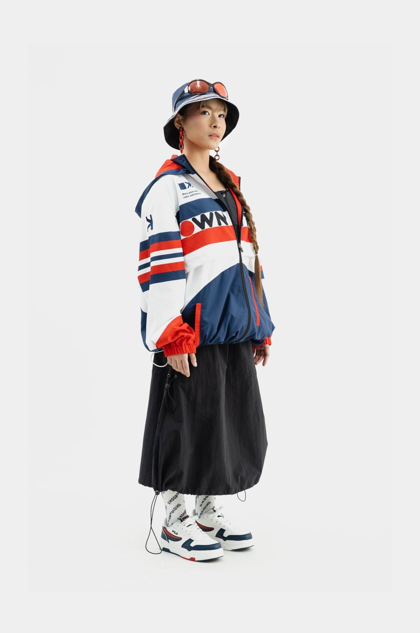 SKOOP® FILA Heritage Windbreaker - SKOOP
