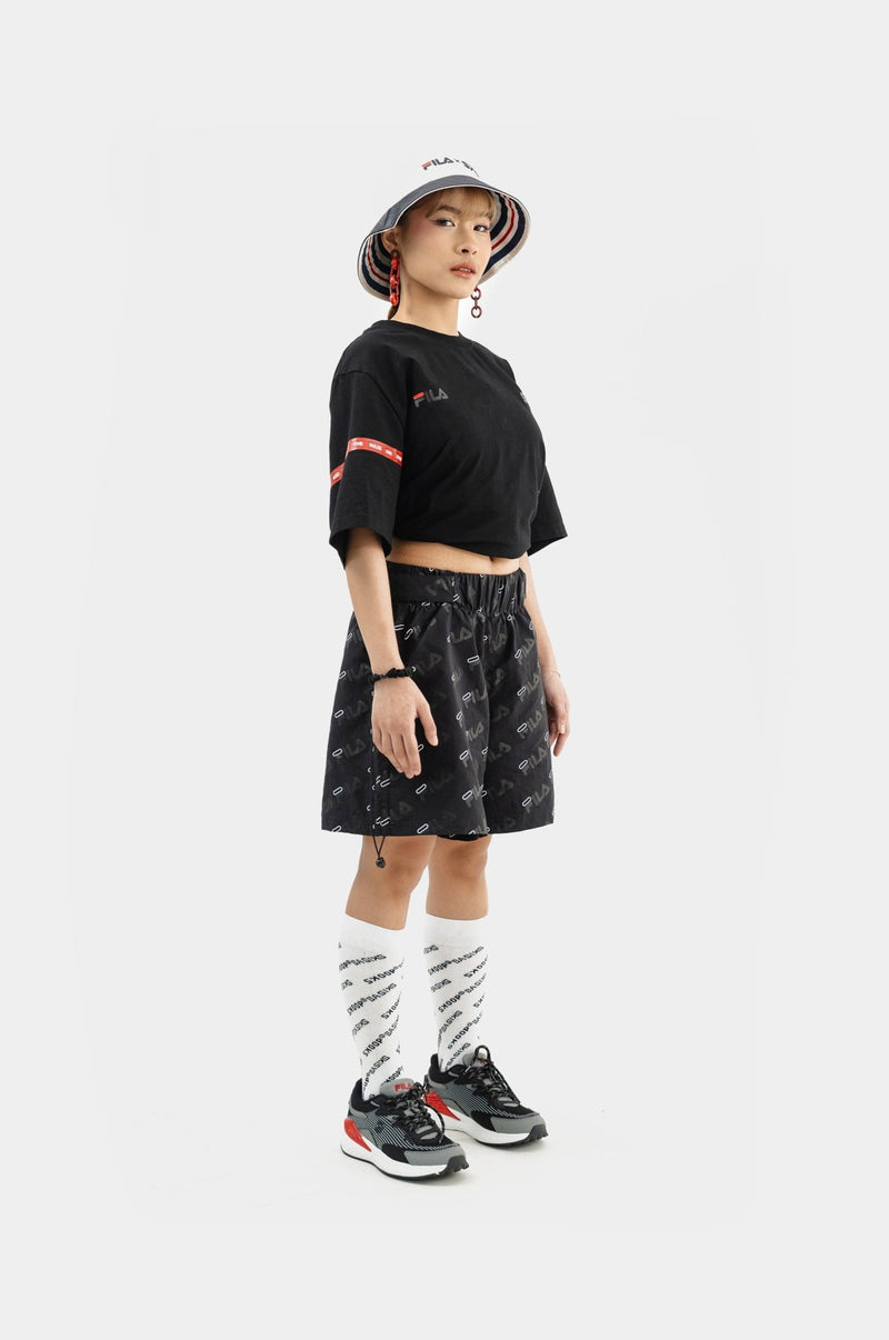 SKOOP® FILA Make The Rules Shirt Black - SKOOP