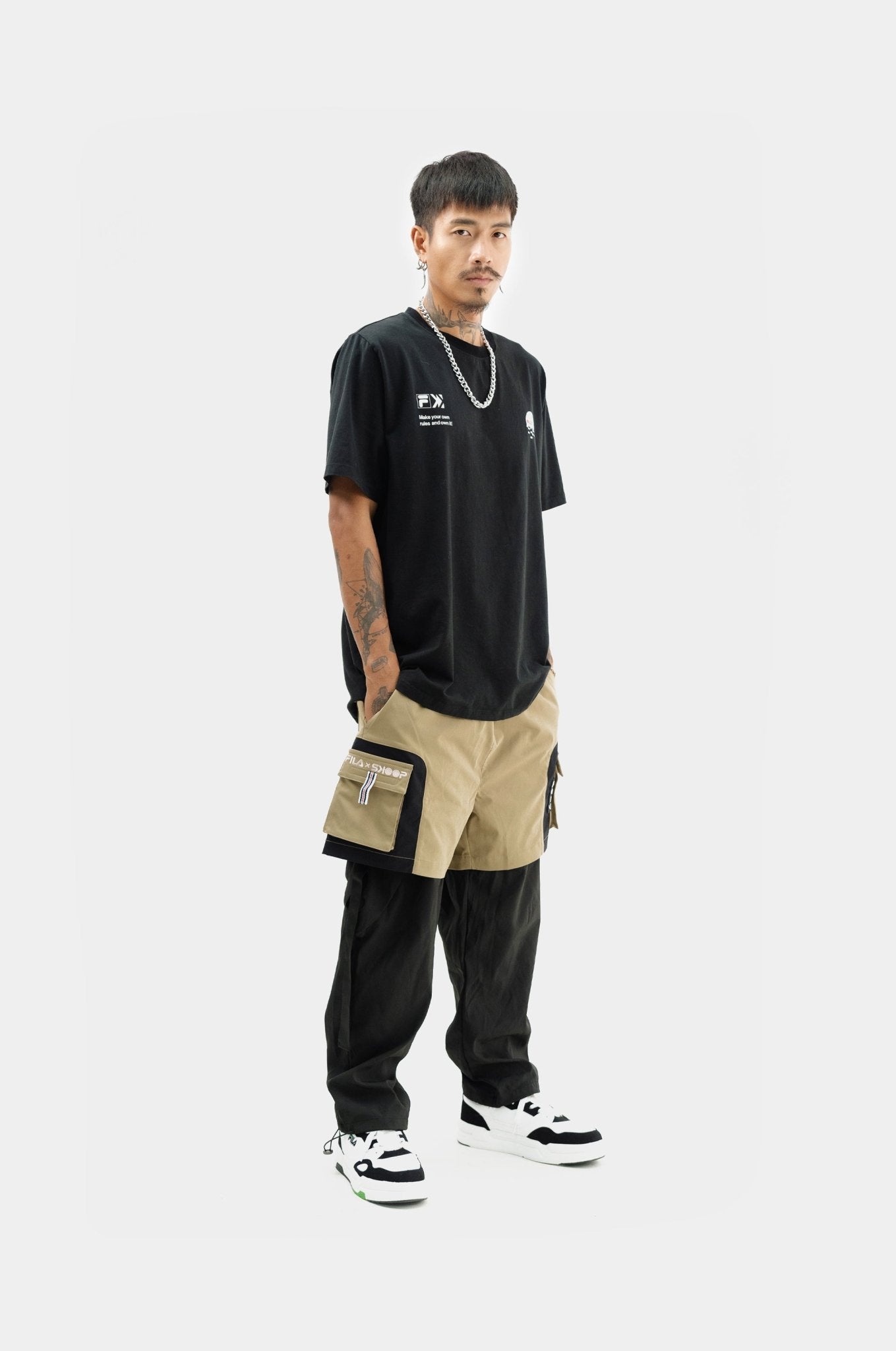 SKOOP® FILA Own It Shirt Black - SKOOP