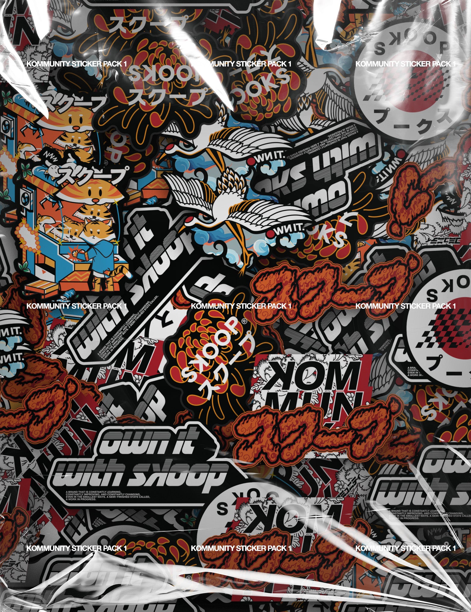 SKOOP® Kommunity Sticker Pack 1