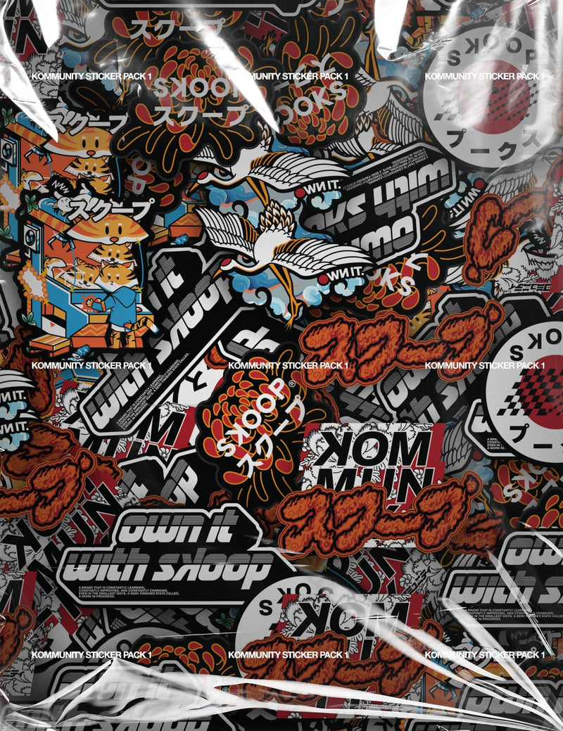 SKOOP® Kommunity Sticker Pack 1 - SKOOP